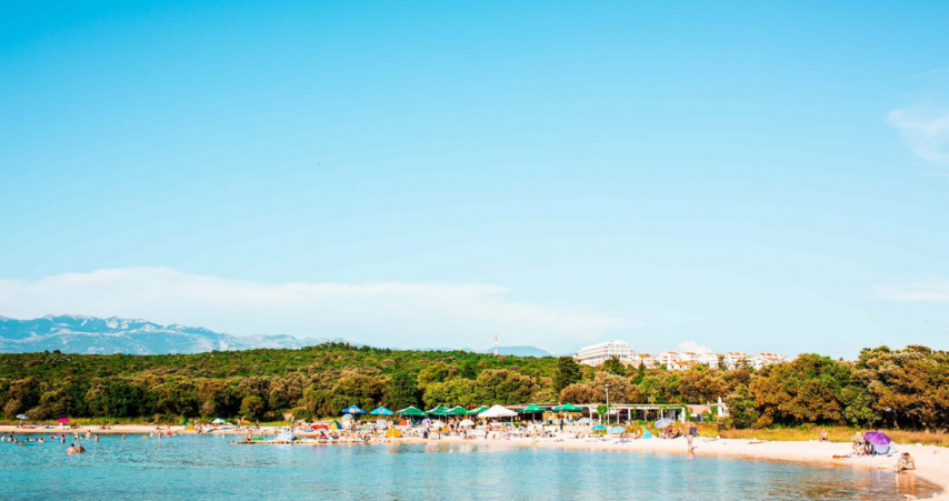 babe beach pag novalja best croatia Medium Small